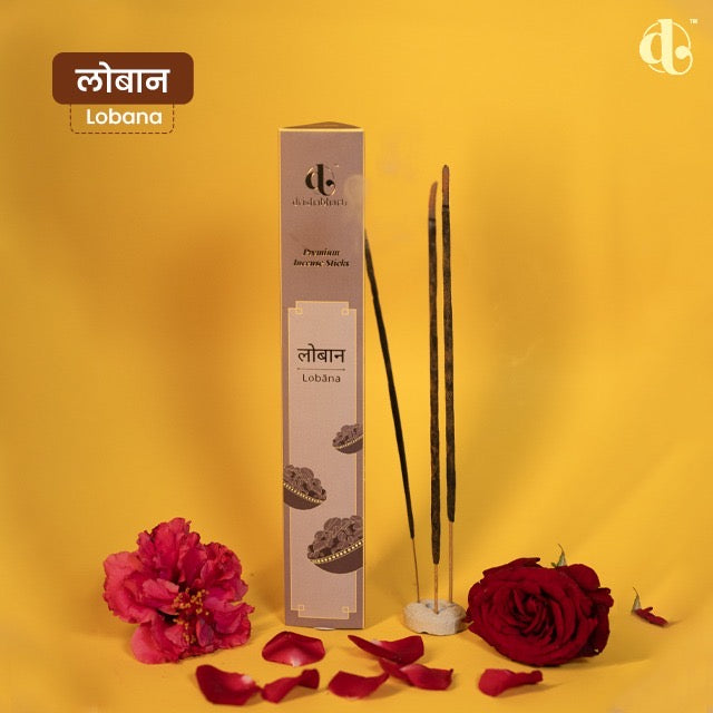 Drishabharti incense sticks - Loban (Benzoin resin) 50 Gms