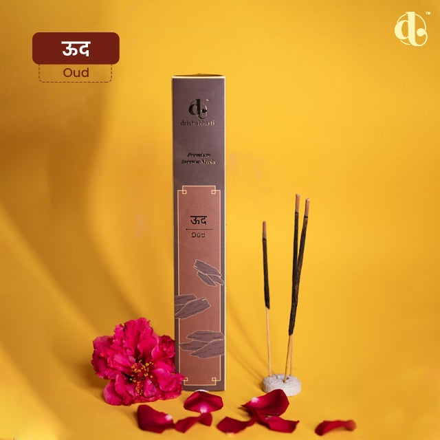 Drishabharti incense sticks - Oud 50 Gms